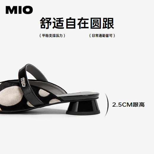 2楼MIO米奥 包头拖 M252240451 商品图4