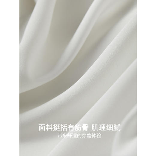 初棉小众设计法式收腰连衣裙343616003 | 小众设计、个性时尚、简约色系、百搭不挑人、面料柔软舒适、打造高级穿搭感 商品图2