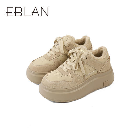 2楼伊伴2025春季新款时尚女时尚休闲鞋B25105101 商品图4