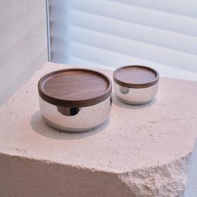 映木系列收纳罐 RESONG日诵家居 带盖收纳盒