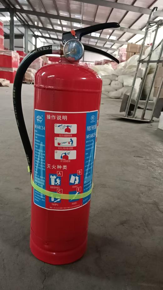 【JY】衡水湖手提式干粉灭火器 4kg 商品图0