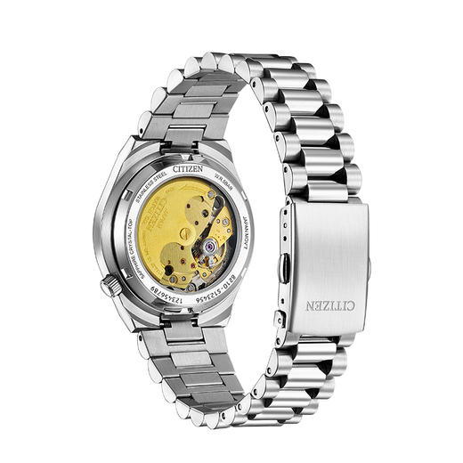 西铁城/CITIZEN机械不锈钢简约复古时尚腕表NJ0200-50L 商品图2