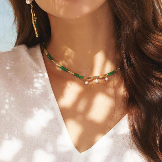 Ancient Greece古希腊时期 | 希腊海神绿石项链 商品图4