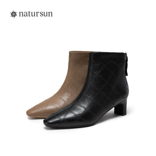 2楼natursun24冬季新品时装靴N24506214 商品图4
