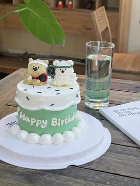 网球线条小狗 | Midori