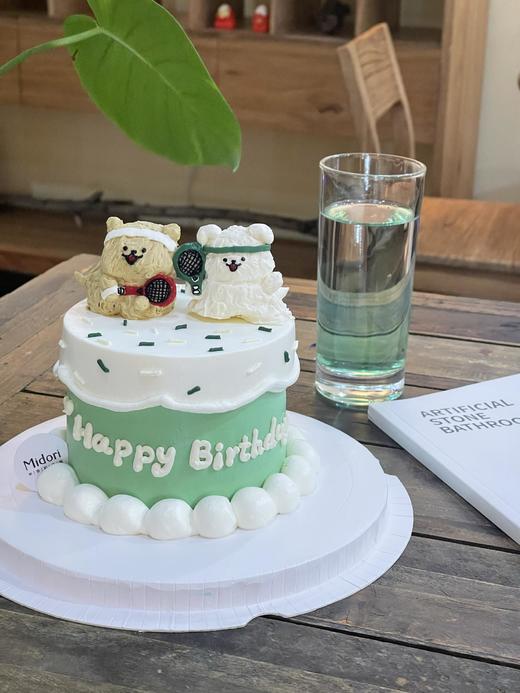 网球线条小狗 | Midori 商品图0