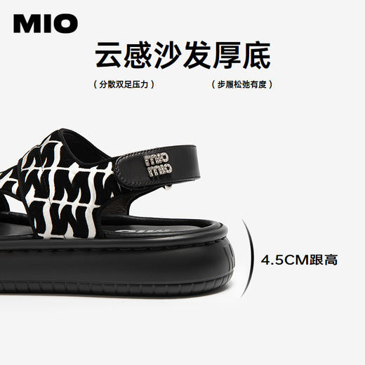 2楼MIO米奥 休闲凉鞋 M253131422 商品图4