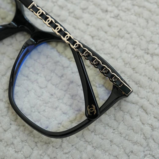 【7月29日下午14:00 秒杀】稀罕物 还是去年还是前面有卖过一款 今年再多出来一些尾货 女款超轻防蓝光平光架 小香家的 小羊皮编织链镜腿 近视眼镜架/镜框 商品图12