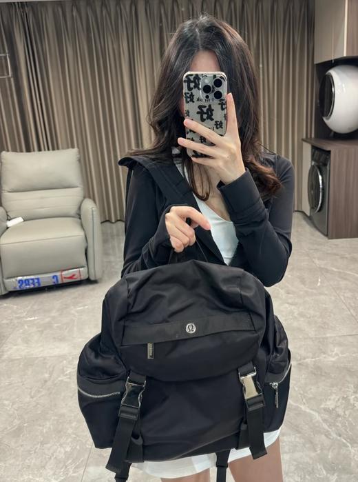 原单lulu销量王男女同款防水刘亦菲同款双肩包 商品图14