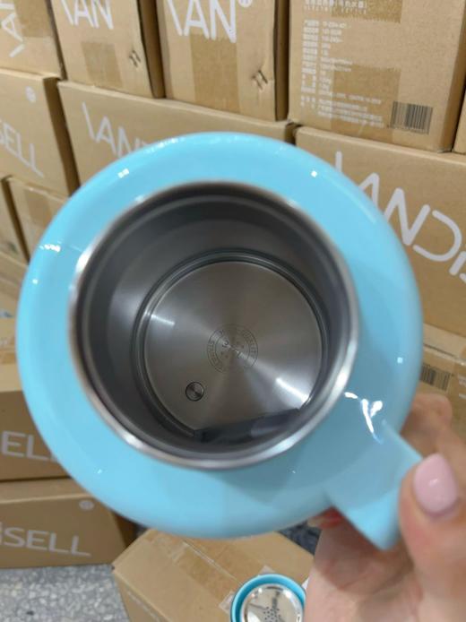 纯钛‼️便携式烧水壶旅行家用1L电热水壶316不锈钢真空保温烧水杯 商品图5