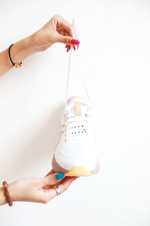 主打金粉色，更轻更具弹力！！轻量马拉松户外透气跑步鞋C072858 商品图13