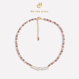 Ancient Greece古希腊时期 | 希腊浪花紫石项链