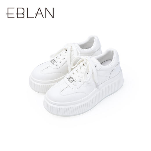 2楼伊伴2025潮流新款运动休闲板鞋单鞋B25150710 商品图4