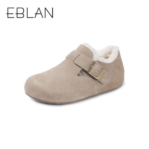 2楼伊伴2024冬季加绒冬靴女鞋B24771602 商品图0