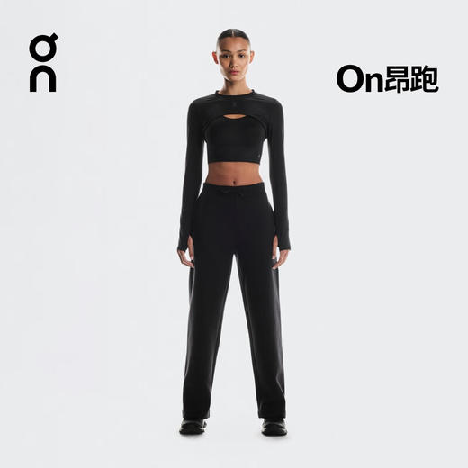 On昂跑 Focus Tech Sweatpants 2025新品女款科技针织运动裤 商品图0