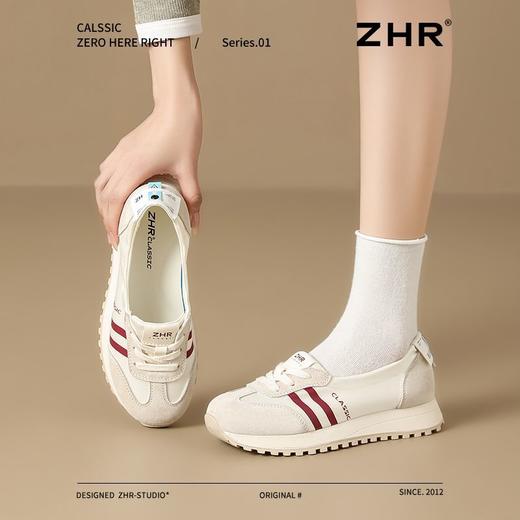 ZHR则则浅口德训鞋女2025春秋新款超软透气阿甘鞋轻便防滑休闲鞋 商品图9
