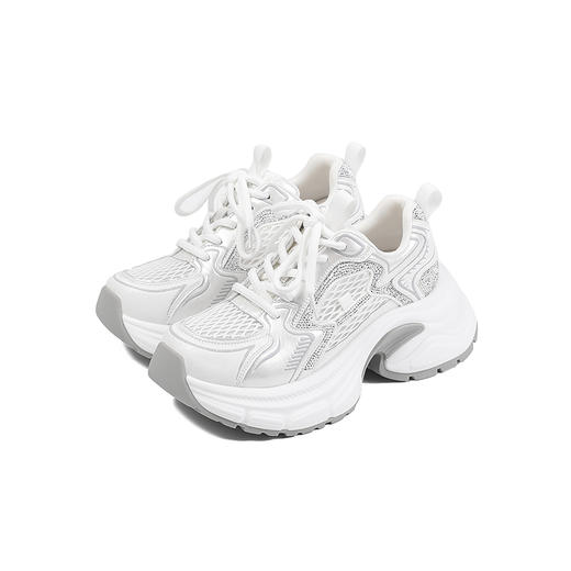 2楼伊伴2025年夏季新款时尚百搭网纱运动鞋B25382006 商品图5