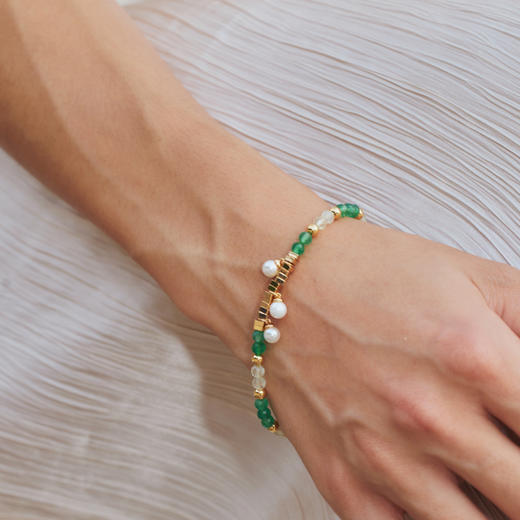 Ancient Greece古希腊时期 | 希腊海神绿石手链 商品图1