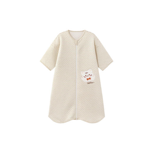 【商场同款】英氏婴儿睡袋四季短袖新款男女宝睡觉防踢被分腿睡袋 商品图4