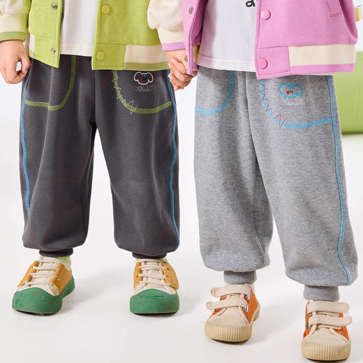 【新品】嘟嘟家儿童裤子秋装男童休闲裤秋季新款女童运动裤宝宝长裤童装潮 商品图3