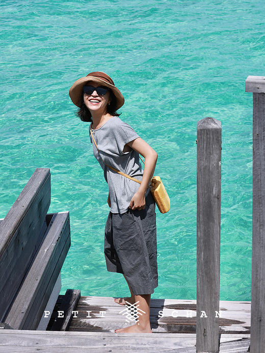 PETIT SCHAN小闪 CLO#871 Silhouette 剪影 纯棉镂空针织套头衫 商品图4