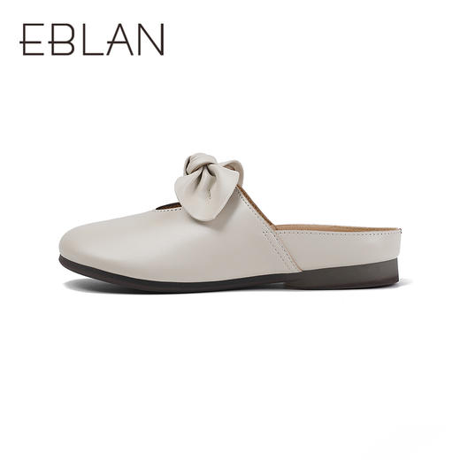2楼伊伴2025年夏季懒人勃肯拖减龄蝴蝶结凉鞋B25286208 商品图1