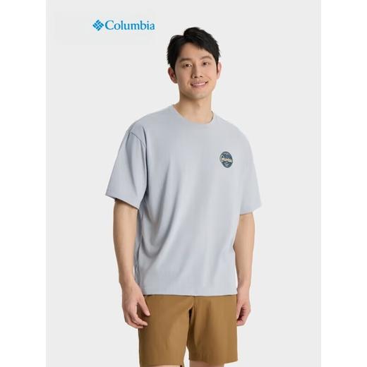 哥伦比亚男式速干短袖T恤AE5759 039/464 商品图0