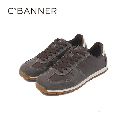 4楼千百度2025百搭德训鞋舒适低跟强韧橡胶底德训鞋A25463266 商品图4