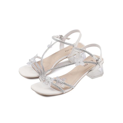 2楼伊伴2025夏季新款潮流舒适时装凉鞋B25396602 商品图5