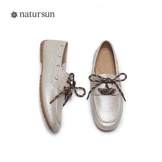 2楼natursun 25春季新品牛津鞋 N25120814 商品图3
