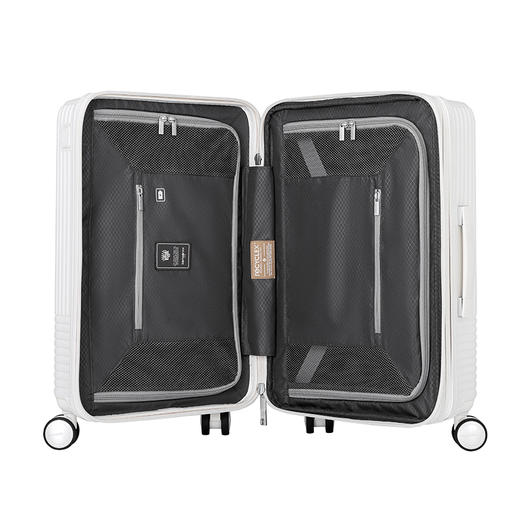HK6*05001 新秀丽可扩展四轮拉杆箱象牙白-55/20 商品图5