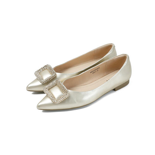 2楼伊伴2025春季潮流新款时装单鞋单鞋女鞋B25121631 商品图5