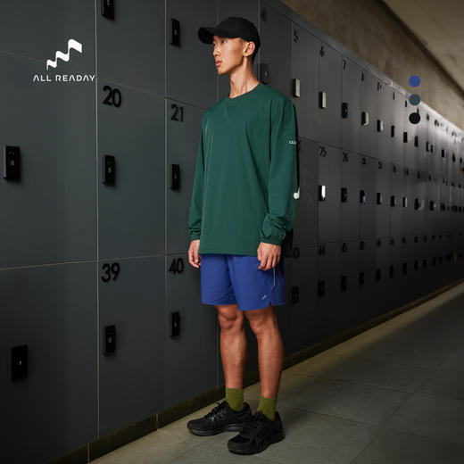 AllReaday新奇天男士运动弹力健身速干短裤 商品图3