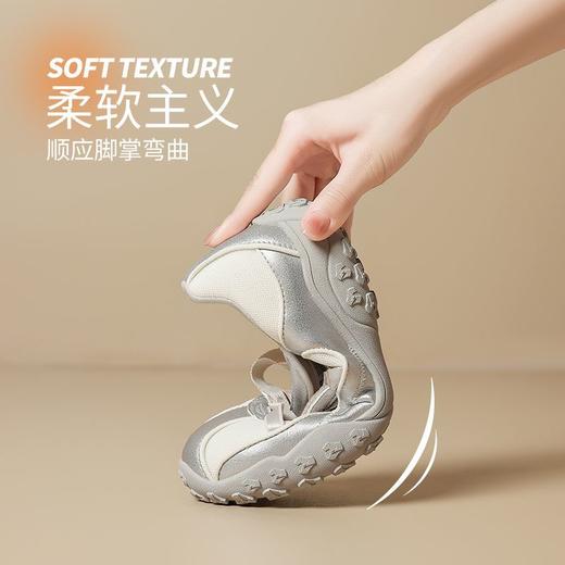 ZHR则则芭蕾风凉鞋女2025夏季厚底内增高玛丽珍鞋透气运动休闲鞋 商品图1