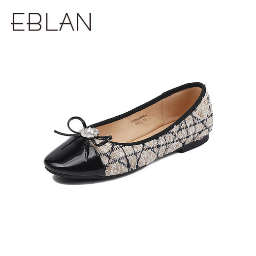 2楼伊伴2025年秋季新款时尚百搭舒软便鞋B25461001 商品图0