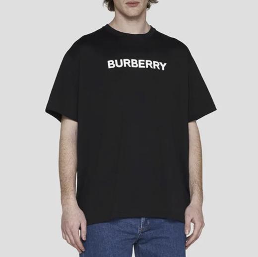 【超惠秒】Burberry 博柏利 男士宽松款简约经典字母logo全棉短袖T恤12025/12026 商品图1