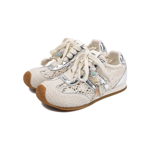 2楼伊伴2025年夏季新款时尚百搭网纱运动鞋B25388001 商品图5