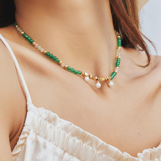 Ancient Greece古希腊时期 | 希腊海神绿石项链 商品图2