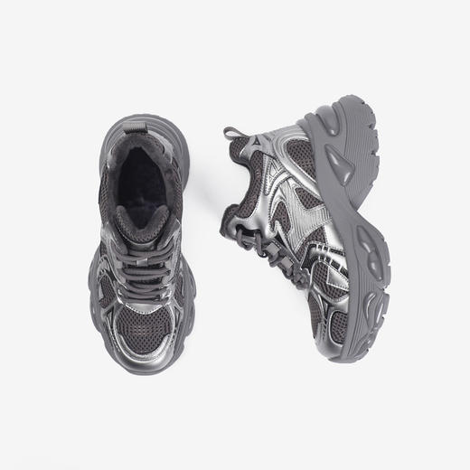 2楼伊伴2024冬季女时尚休闲鞋潮流舒适女鞋B24648801 商品图8