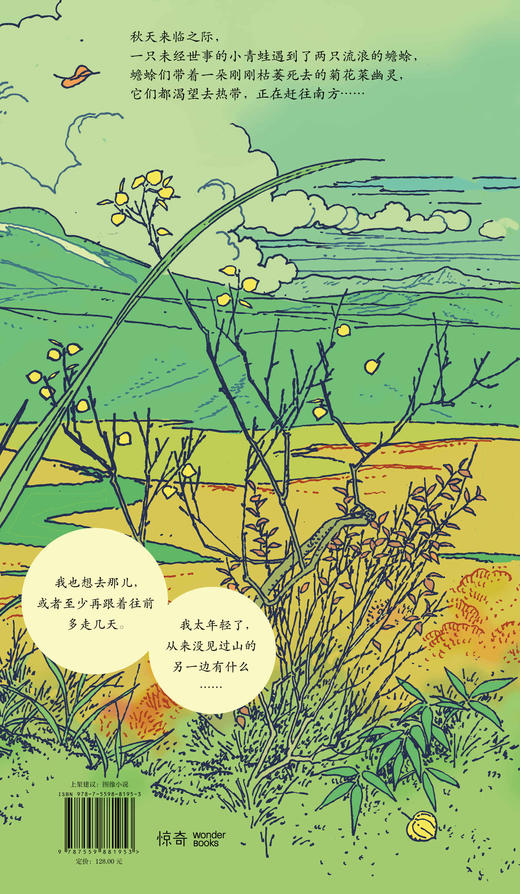 秋蛙物语 ［瑞典］林内亚·斯泰特  治愈 成长 青春 哲学 旅行 流浪 青蛙 猫 广西师范大学出版社 商品图3