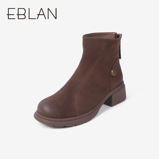 2楼伊伴2051新款冬季冬靴女鞋B24531202 商品图0