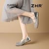 ZHR则则法式粗跟玛丽珍鞋2025新款夏季镂空编织凉鞋仙女风配裙子 商品缩略图9