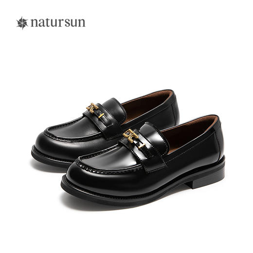 2楼natursun 25秋季新品 乐福鞋 N25426250 商品图4