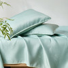 恒源祥素色提花凉席三件套可机洗凉感冰丝席空调席软席子宿舍(竹影） 商品缩略图3