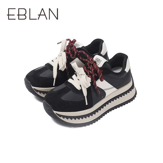 2楼伊伴2025春季新款舒适女时尚休闲鞋B25112002 商品图4