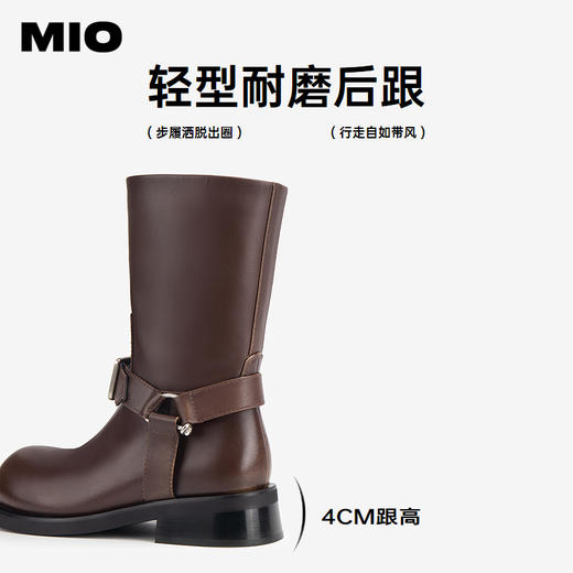 2楼MIO米奥 西部靴 M245742206 商品图4