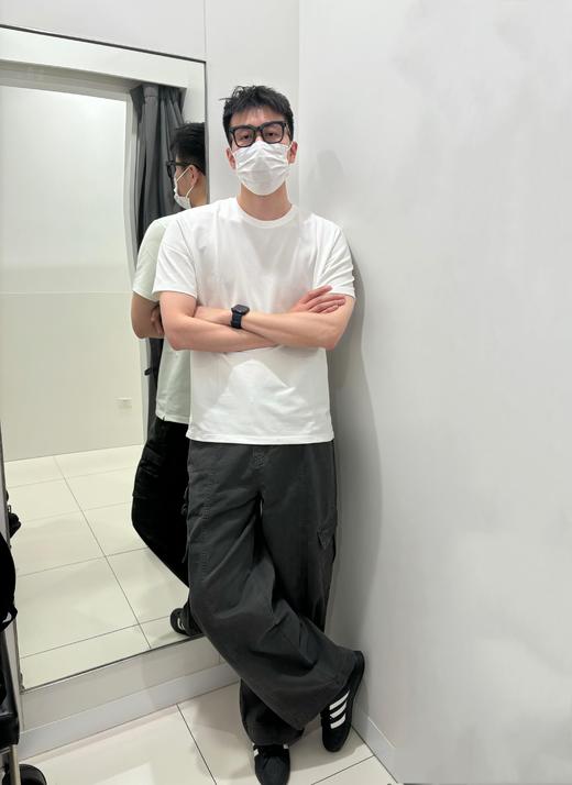 二店y 重磅260g的新疆棉T，高克重❗1oo%纯棉情侣净版T恤 商品图2