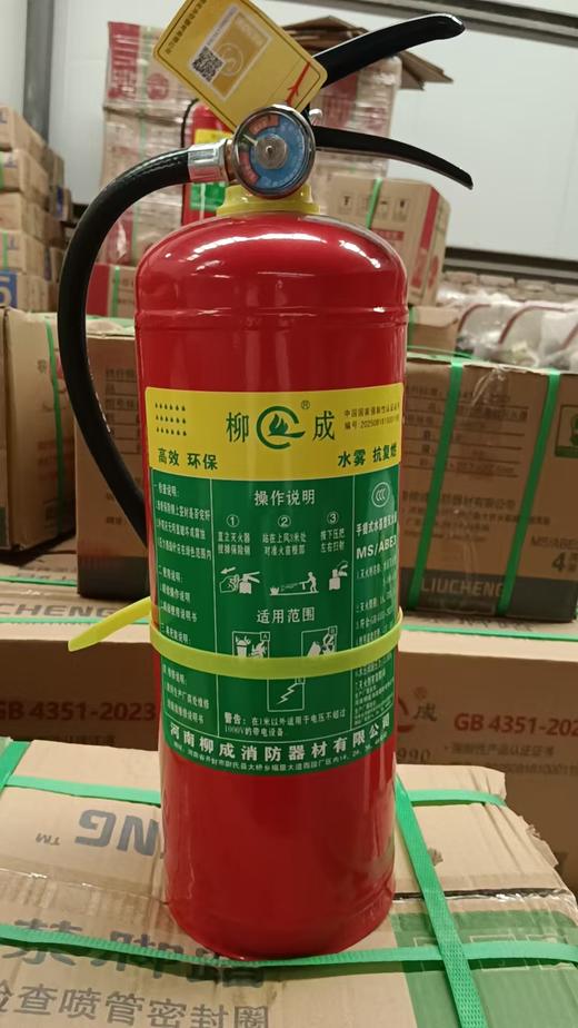 【JY】柳成 手提式水基灭火器 6L 商品图0