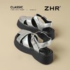 ZHR则则厚底罗马凉鞋女2025新款夏季松糕底女鞋超软舒适包头凉鞋 商品缩略图9