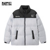 NPC潮牌胸前小皇冠绣花拼接撞色保暖休闲羽绒面包服情侣NP28DJ02 商品缩略图1